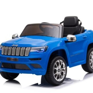 Coche eléctrico infantil 12V Jeep Cherokee, Ruedas Goma, Azul -  INDA165-JJ2055BLUE
